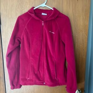 Columbia Red Fleece Jacket